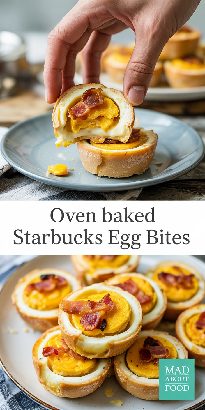 Oven Baked Starbucks Egg Bites Recipe - Fluffy Sous Vide Style