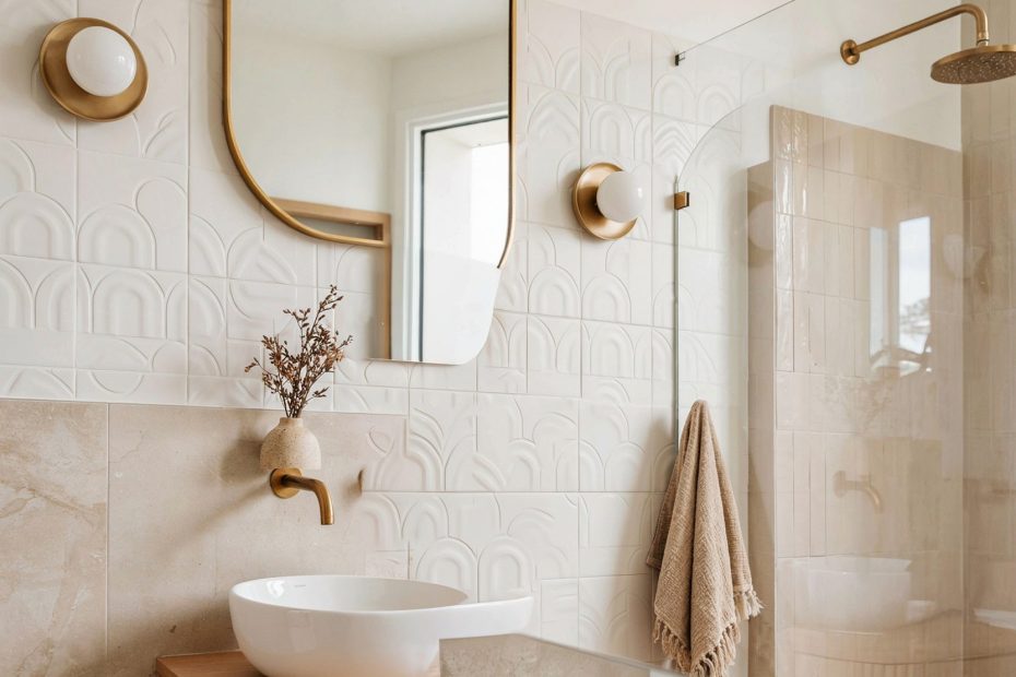 Half Bathroom Decor Ideas for a Zen & Chic Vibe | Natural Materials and Calming Colors