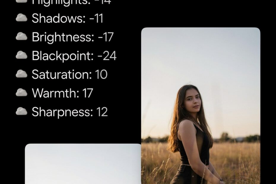 Lightroom Preset Ideas for Moody Portrait Editing | Custom Preset Guide