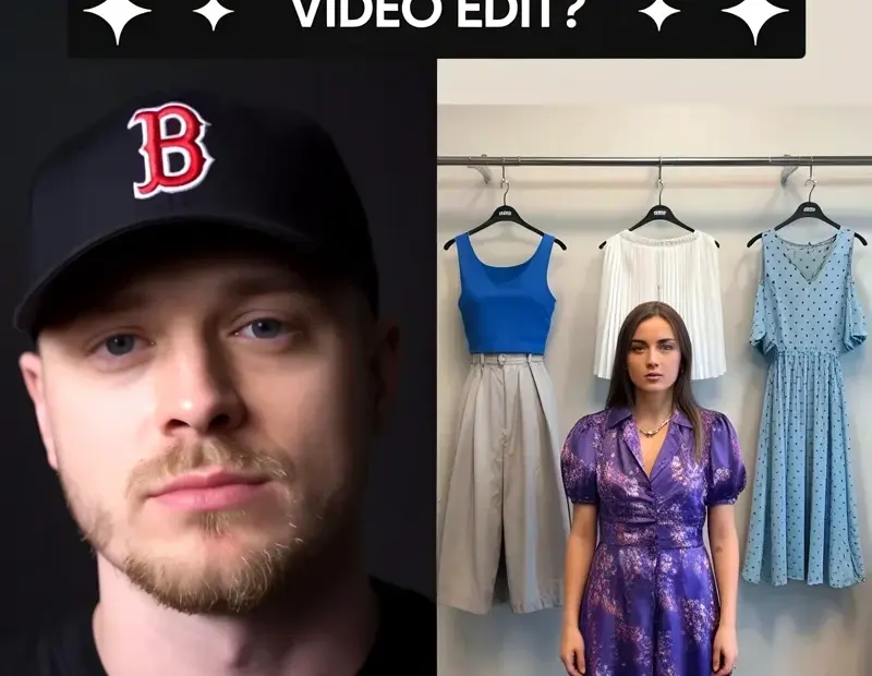 How to Edit a Fashion Photo in Photoshop | Split Screen Before & After Tutorial