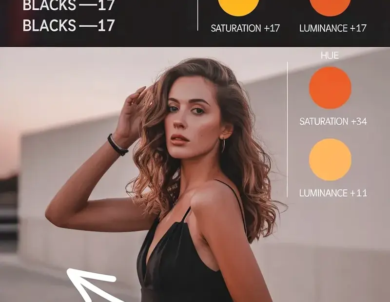 Dark Warm Preset Settings for Lightroom | Exposure & Color Grading Guide